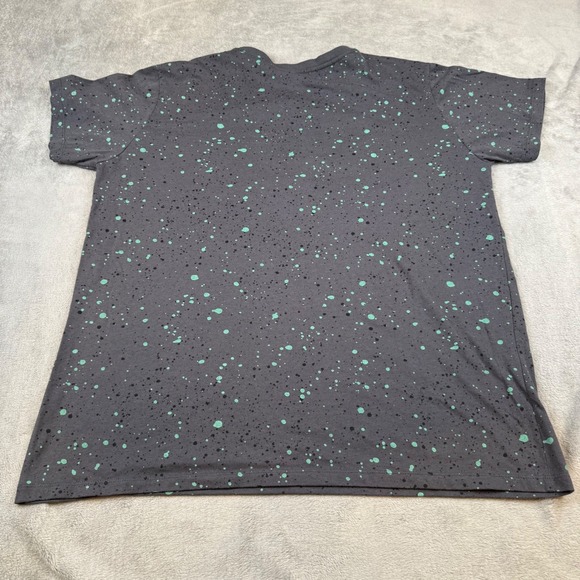 Misfits Earth AD Graphic T Shirt XL Mens Gray Punk Band Splatter Horror Rock - Picture 4 of 6